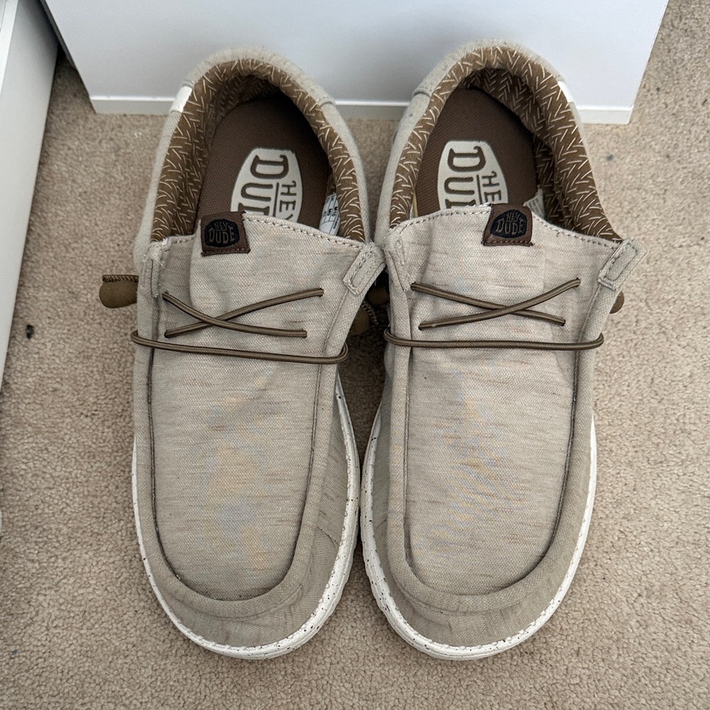 Hey Dude Men's Slip-On Loafers - Light Brown